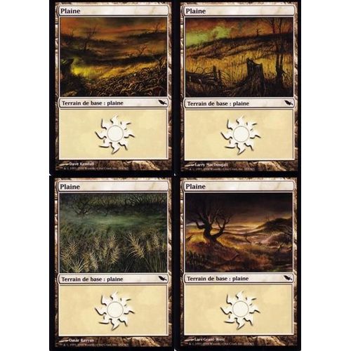 Plaine X4 - Mtg - Sombrelande - C - 282/283/284/285