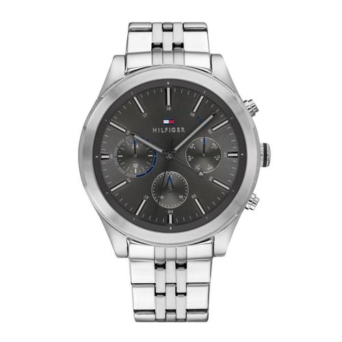 Tommy Hilfiger Montre Argent Multi-Cadrans Hommes Ashton 1791737