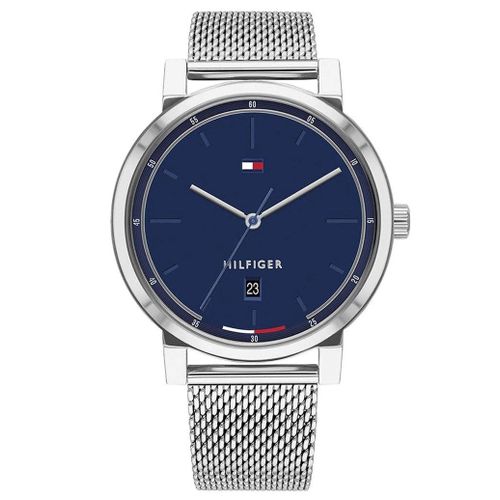 Tommy Hilfiger Montre Argent Analogique Hommes Thompson 1791732
