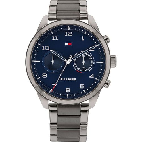 Tommy Hilfiger Montre Gris Multi-Cadrans Hommes Patrick 1791782