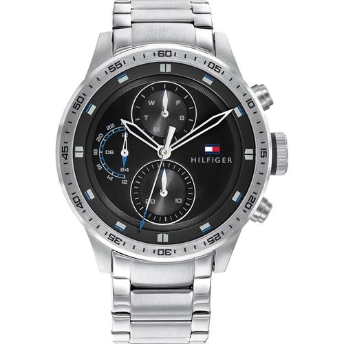 Tommy Hilfiger Montre Argent Multi-Cadrans Hommes Trent 1791805
