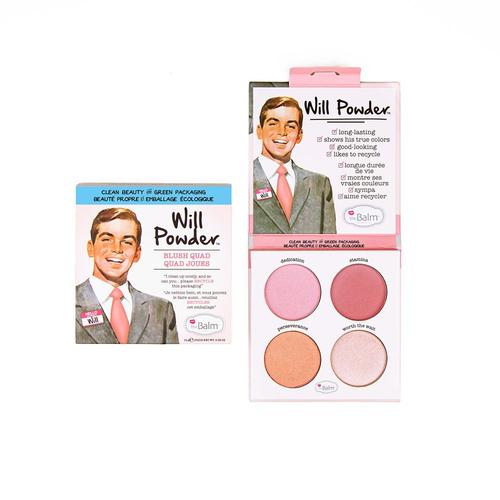 Will Powder Quad - 10g - The Balm - Palette Blush 