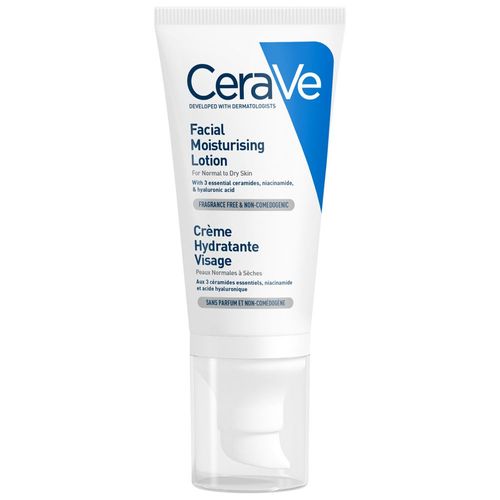 Crème Hydratante Visage - Cerave - Pour Peaux Normales À Sèches 