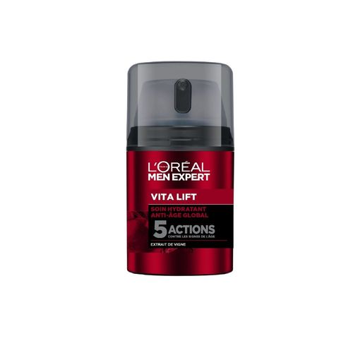Men Expert Vita Lift - L'oréal Paris - Soin Hydratant Anti-Âge Global Visage Homme 