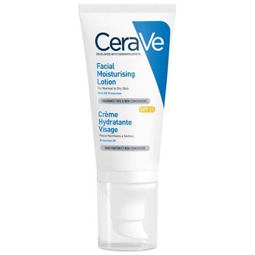 Crème Hydratante Visage Spf 25 - Cerave - Pour Peaux Normales À Sèches 