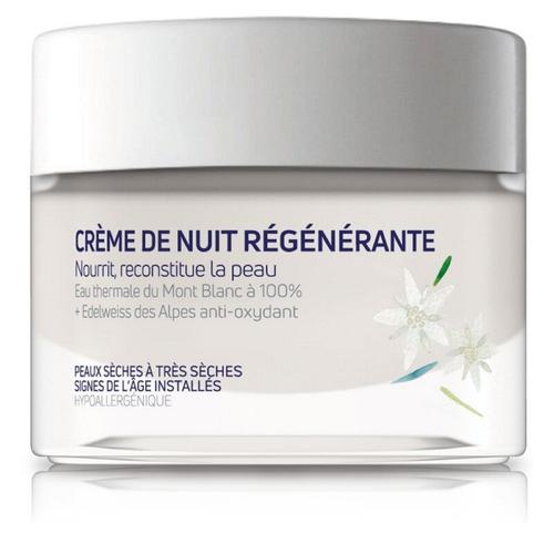 Crème De Nuit Régénérante - Saint-Gervais Mont Blanc - Crème De Nuit Hydratante Pour Les Peauxmatures Et Deshydratées 