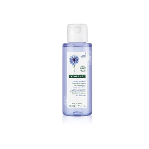 Bleuet Eau Micellaire Visage -Yeux - Lèvres 100 Ml - Klorane - Eau Micellaire 