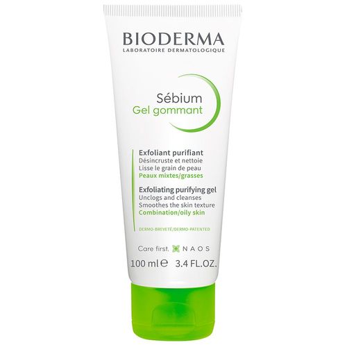 Sébium Gel Gommant - Bioderma - Gommage Visage Peaux Grasses À Tendenceacnéique 