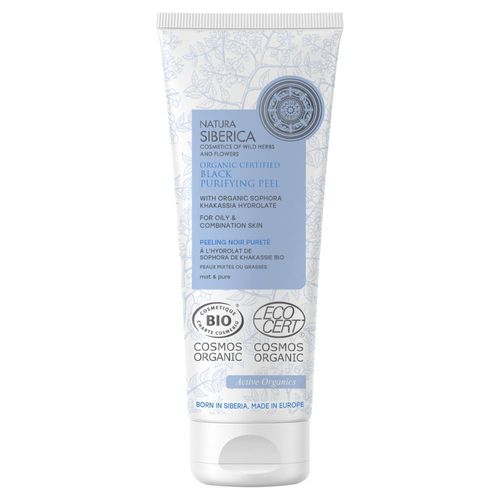 Natura Siberica - Natura Sibérica - Peeling Noir Bio Pureté Peaux Mixtes Ougrasses Sophora De Khakassie 