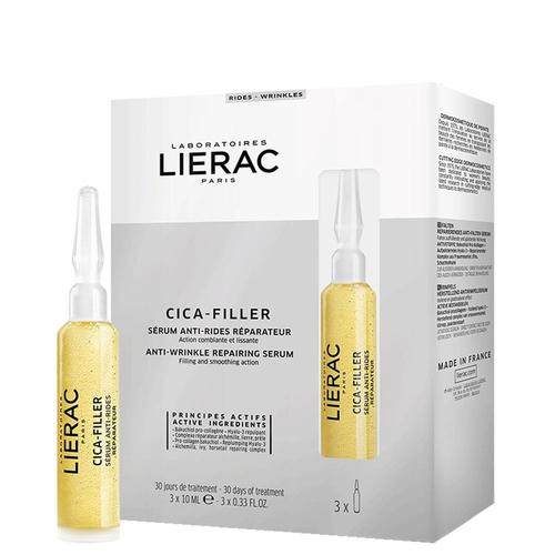 Lierac Cica-Filler Serum Anti-Rides Réparateur Ampoules 30ml (3 X 10ml) - Lierac - Anti Rides Ciblé 