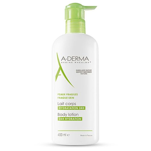 Les Indispensables Lait Corps Hydratantpompe 400ml - A-Derma - Lait Corps 