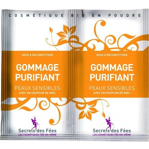 Gommage Purifiant Peaux Sensibles Bio Secerts Des Fees 2x8g 