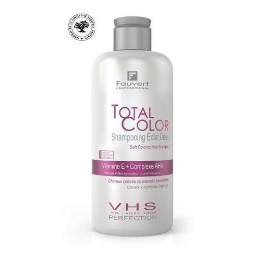 Shampooing Cheveux Colorés Sensibles Eclat Doux Fauvert Professionnel 250ml 