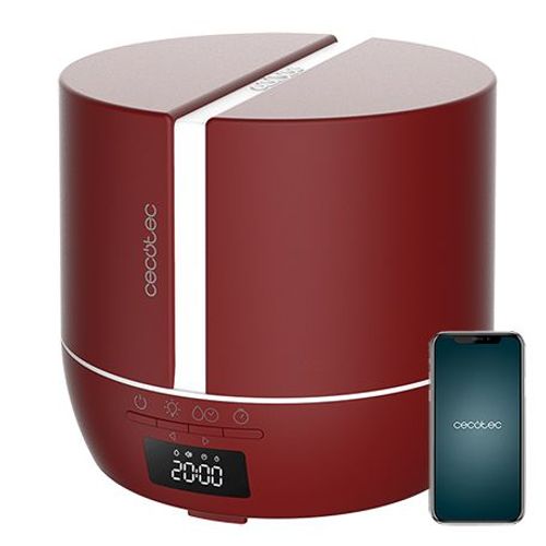 Diffuseur d arôme PureAroma 550 Connected Garnet, capacidad 500ml, écran Led, 3 modes de fonctionnement, contrôle Bluetooth, Ap