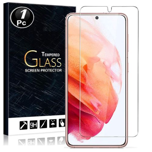 Vitre Protection Ecran Pour Samsung Galaxy S21 Verre Trempé Incassable Lot De [X1] Tempered Glass