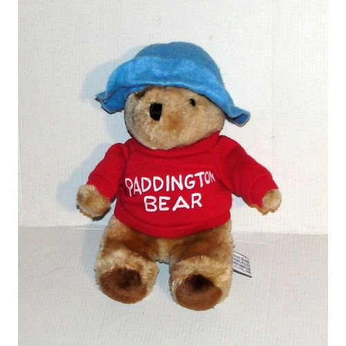 peluche ours paddington bear eden toys 1981 doudou ours vintage
