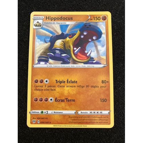 (1179) Hippodocus 94/189 Pokemon