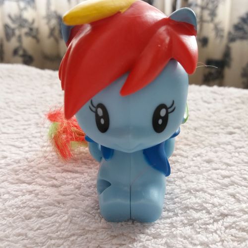 Figurine Rain Bow Dash À Roulette