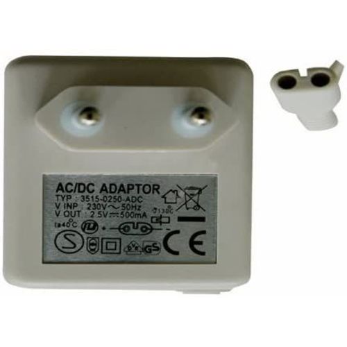 CALOR Chargeur 2.5V pour LISSEA Rasoirs body perfect / skin respect [ref 3515-0250-ADC]
