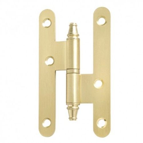 Paumelle Wolfpack 406/10 laiton bord rond gauche