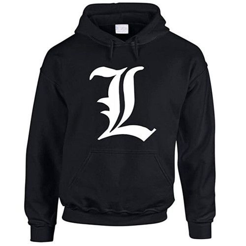 Expédié De France Sweat Capuche Manche Longue Mi Saison Résistant Femme Homme Mixte L Death Note Veste Pull