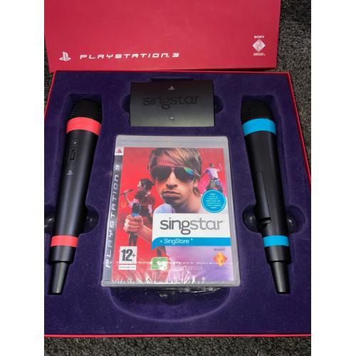 Coffret Collector Singstar Ps3 ,2 Micros Sans Fil + 3 Jeux Neufs