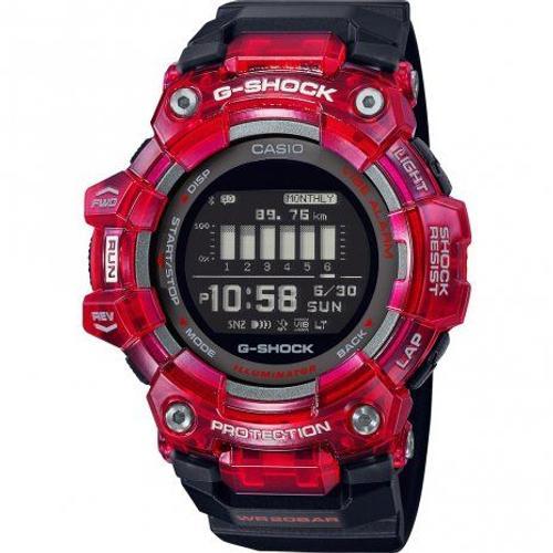 G-Shock G-Squad Gbd-100sm-4a1er G-Squad Montre Bluetooth Rouge/Noir