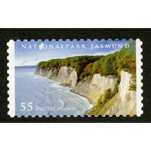 Timbre Oblitéré Deutschland, Nationalpark Jasmund, 2012, 55