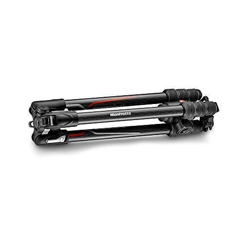 Manfrotto Trépied MKBFRTC4GTABH de Voyage Befree GT Verrouillage Rotatif avec Rotule Ball et Sac, pour Reflex ou Hybrides Sony, Conception