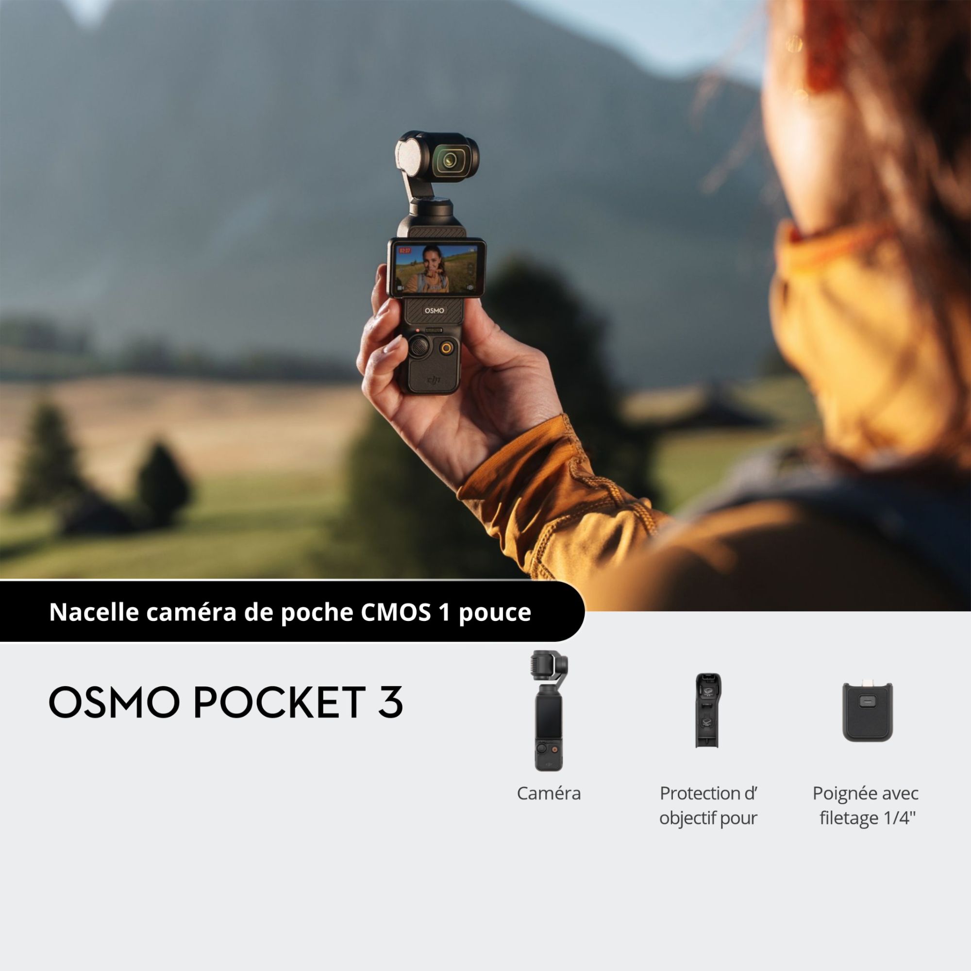 DJI Osmo Pocket 3 Noir image 3 | Rakuten