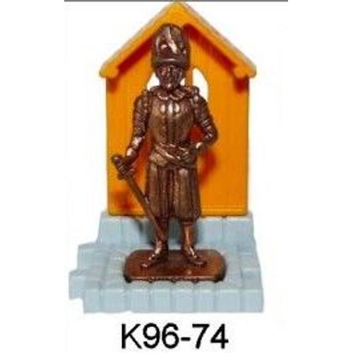 Figurine Kinder Surprise En Métal Bruni : K96 N°74 Swiss 1