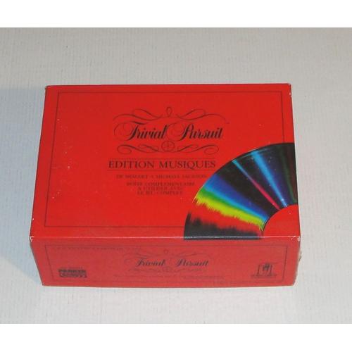 Recharge trivial Pursuit - Edition musiques - Boîte complémentaire 500  cartes