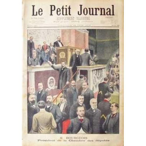 Petit Journal Supplement Illustre (Le) N° 604 Du 15/06/1902 - M Bourgeois President De La Chambre Des Deputes A Saint Nazaire Survivants De La Martinique