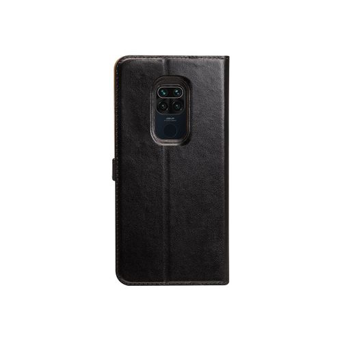 Bigben Connected Folio Wallet - Étui À Rabat Pour Téléphone Portable - Synthétique - Noir - Pour Xiaomi Redmi Note 9