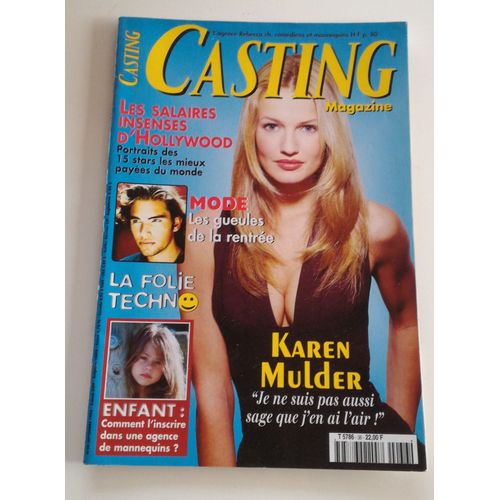 Casting N° 36 - Karen Mulder - Occasion