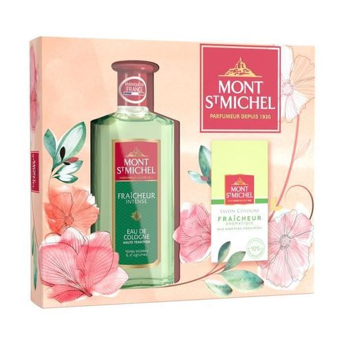 Mont Saint-Michel Coffret Eau De Cologne Fraicheur Intense 250 Ml + Savon Douceur 125 G 