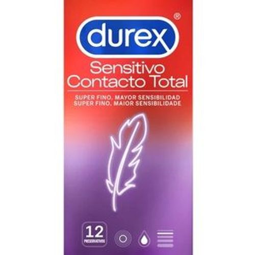 Durex Sensitivo Contacto Total 12 Uni 