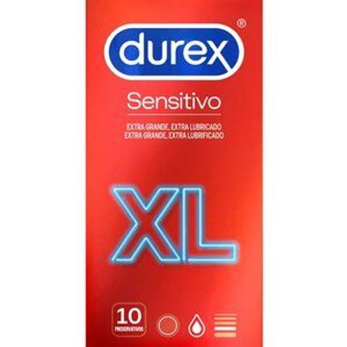 Preserva Durex Sensitivo Suave Xl10und 