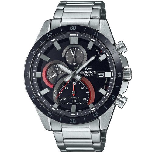 Casio Montre Argent Chronographe Hommes Edifice Efr-571db-1a1vuef