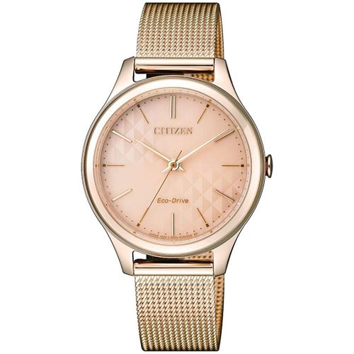 Citizen Montre Ip-Rosé Analogique Femmes Em0503-83x