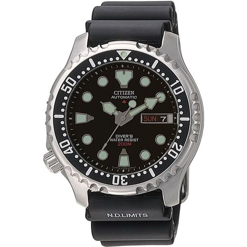 Citizen Montre Noir Analogique Hommes Promaster Marine Ny0040-09ee