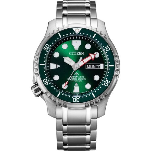 Citizen Montre Argent Analogique Hommes Promaster Marine Ny0100-50xe