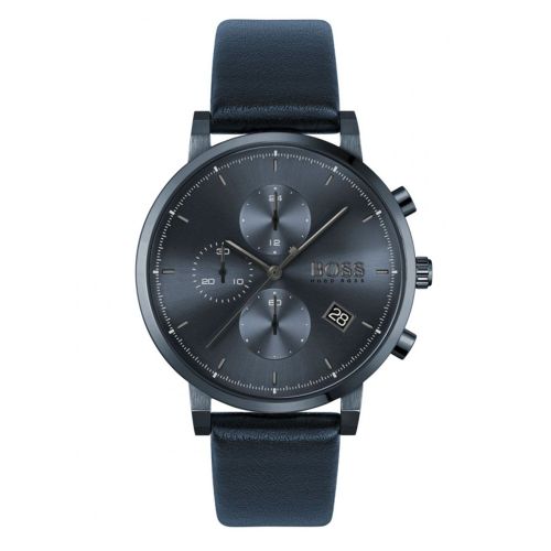 Hugo Boss Montre Bleu Chronographe Hommes Integrity 1513778