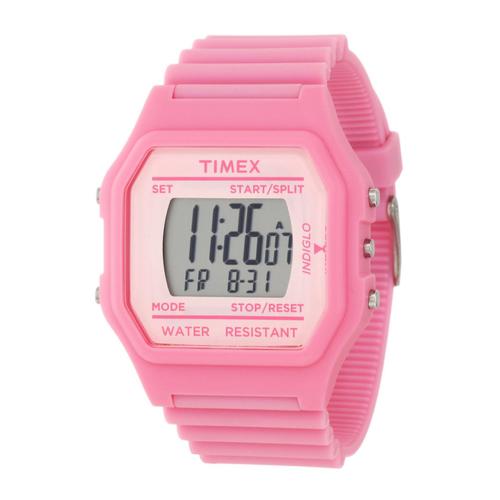 Timex Montre Rose Digital Femmes T8 Jumbo T2n104