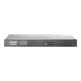 HPE - Lecteur de disque - DVD-ROM - 8x - Serial ATA - interne - 5,25" Slim Line - noir Jack - pour ProLiant DL380e Gen8, DL380p Gen8, DL385p Gen8, DL388p Gen8