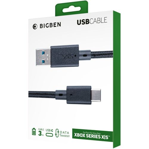 Câble De Recharge Nacon De Charge Xb-Series 3m