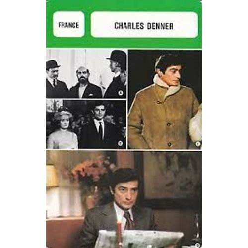 Fiche Monsieur Cinema Charles Denner