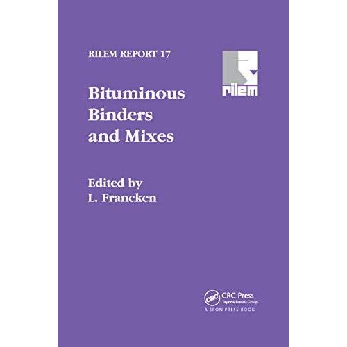 Bituminous Binders And Mixes