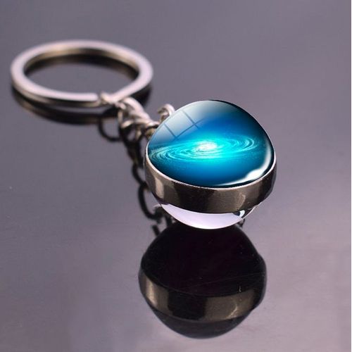 Porte Clés Astro "Galaxie Andromède"