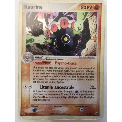 Carte Pokémon - Ex Deoxys - Kaorine - 80 Pv - 5/107